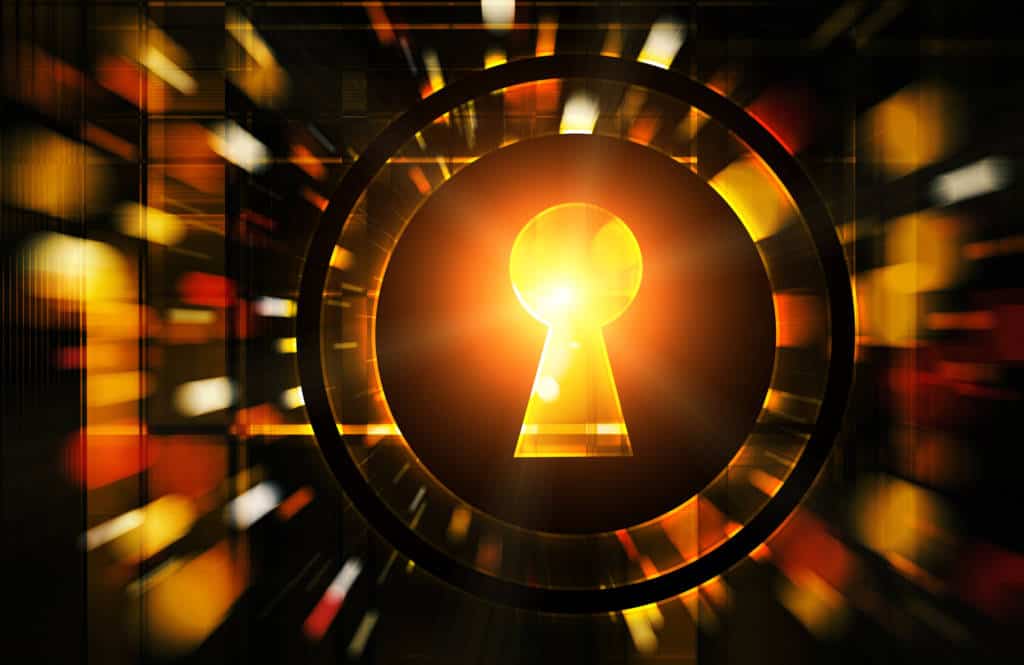 Keyhole abstract